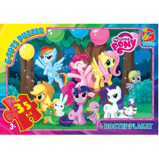 Пазли дитячі "My little PONY" MLP007, 35 елементів G-Toys