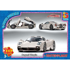 Пазли дитячі "Гараж Мрії" FW783, 117 елементів G-Toys