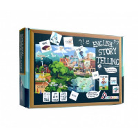 Гра навчальна настільна «English storytelling» 2101 Pre-Intermediate (A2) УМНЯШКА