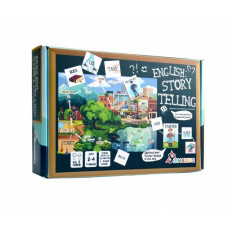 Гра навчальна настільна «English storytelling» 2101 Pre-Intermediate (A2) УМНЯШКА