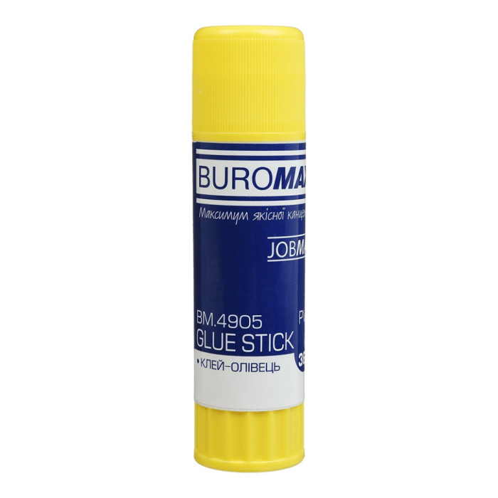 Канцелярський клей-олівець BM.4905 PVA 36 грам BUROMAX