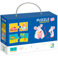 Дитячі пазли Протилежності DoDo 300151, 24 елемента DoDo Toys
