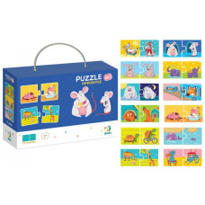 Дитячі пазли Протилежності DoDo 300151, 24 елемента DoDo Toys