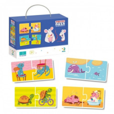 Дитячі пазли Протилежності DoDo 300151, 24 елемента DoDo Toys