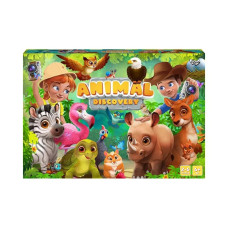 Настільна гра "Animal Discovery" Danko Toys G-AD-01-01U укр Danko Toys