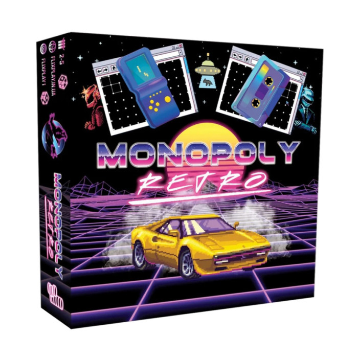 Настільна гра "Монополія RETRO" PLR-0026 FlixPlay