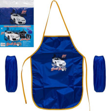 Фартух дитячий з нарукавниками для хлопчиків CR5520(Dark-Blue) 54х37 см (80433) COLOR-IT