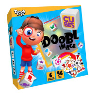 Настільна розважальна гра "Doobl Image Cubes" DBI-04-01U укр. мовою Danko Toys