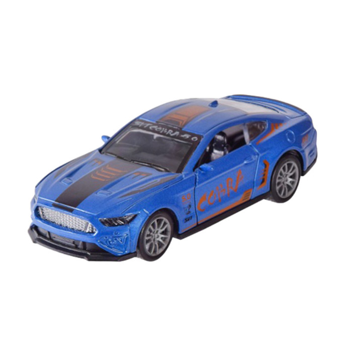 Модель автомобіля "Ford Mustang" AP74166 масштаб 1:32 Синій АвтоПром