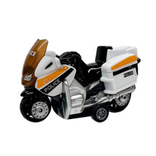 Мотоцикл дитячий "Police" AP7442 масштаб 1:64 з безпечних матеріалів Білий АвтоПром