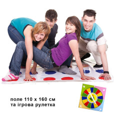 Гра "Твістер" 85297 з рулеткою Энергия Плюс