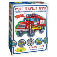 Дитяча настільна гра "Транспорт. Спецмашини" 81152, 12 карток Энергия Плюс
