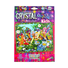 Набір креативної творчості "Kids Crystal Mosaic" CRMk-01-09, 6 форм елементів Danko Toys