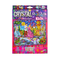 Набір креативної творчості "Kids Crystal Mosaic" CRMk-01-06, 6 форм елементів Danko Toys