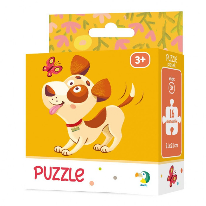 Пазл Собачка DoDo 300111, 16 деталей DoDo Toys
