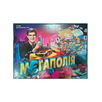 Настільна економічна гра "Мегаполія" DTG6U українська мова, від 2 до 4 гравців  Danko Toys