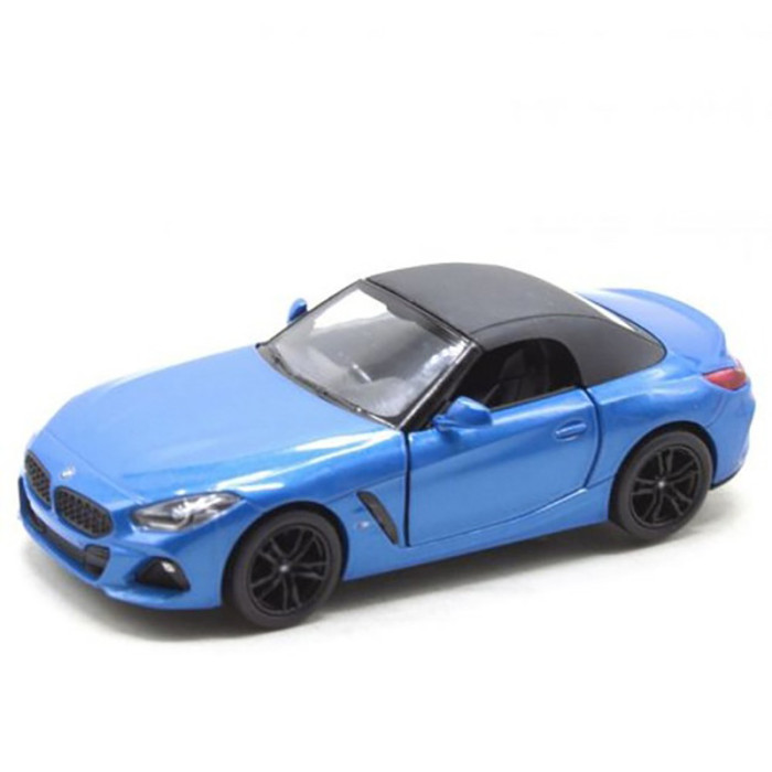 Машинка інерційна "BMW Z4" KT5419W(Silver) масштаб 1:36 Синій Kinsmart