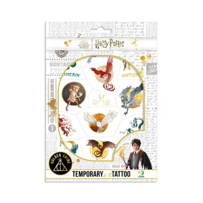 Набір дитячих тимчасових татуювань "Harry Potter" 200506 DoDo Toys